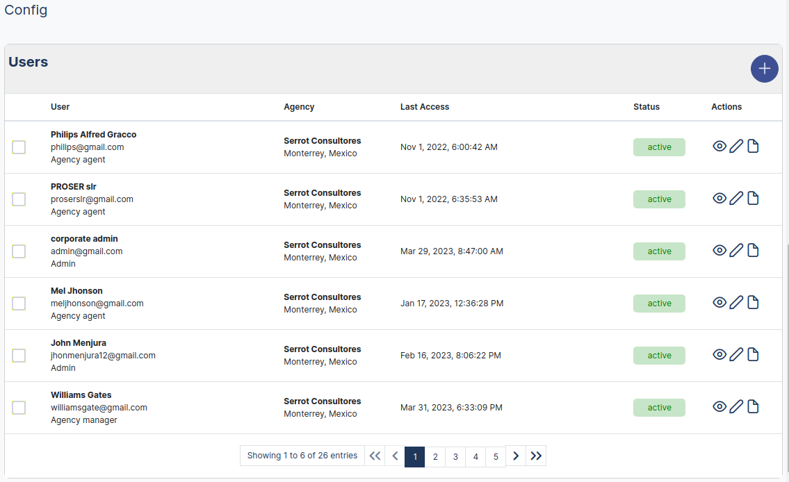 New Agency Form register New User