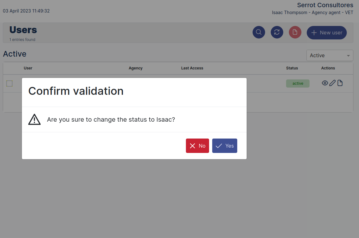 Enable Message Button