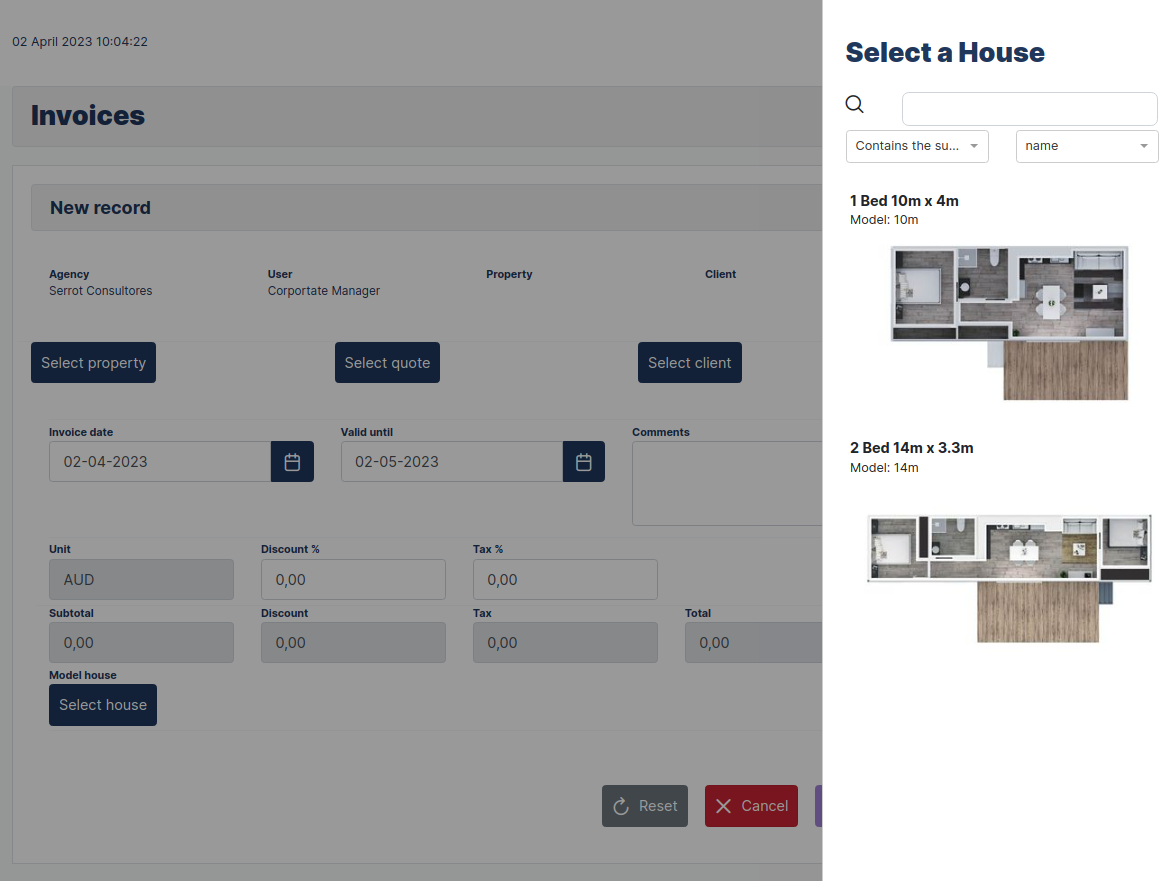 Approvals AQuotes modules