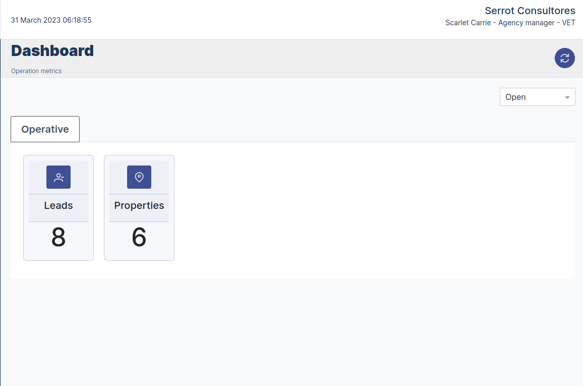 Agency Manager Dashboard Agency Manager User dasboard