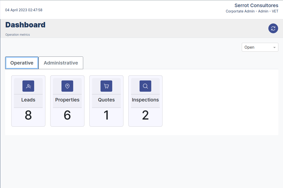 Agency Manager Dashboard Agency Manager User dasboard