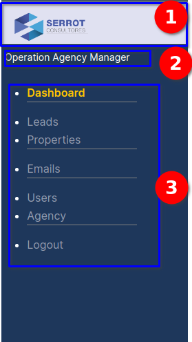 Agency Manager User Menu Agency Manager User Menu