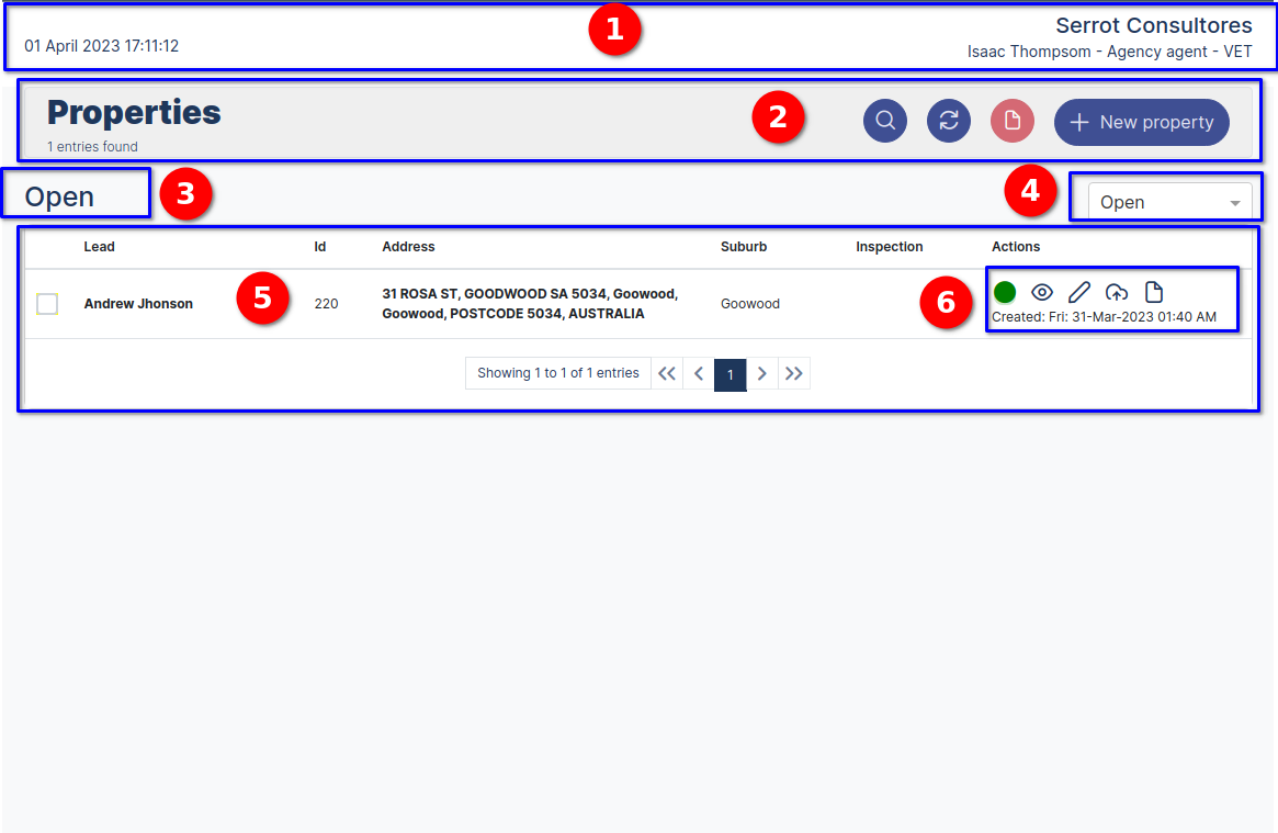 New Lead Form register New Lead