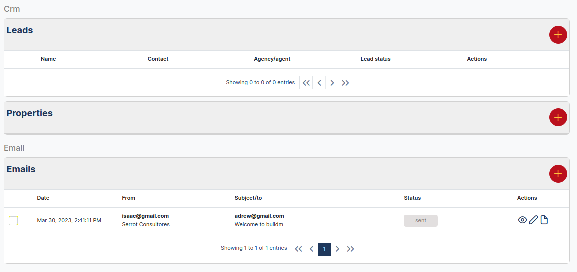 Suplier Dashboard Leads Lis View