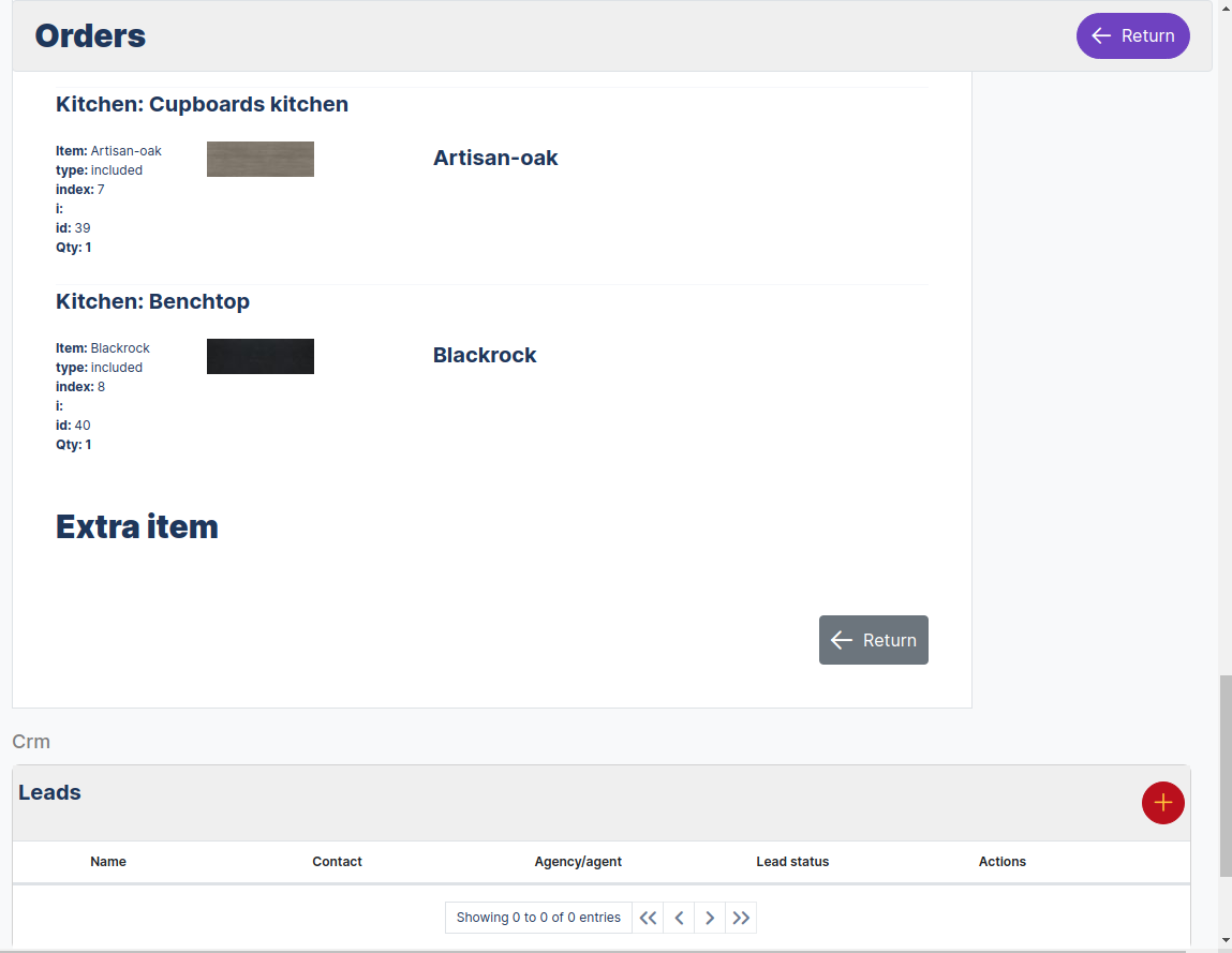 Order Build Button New Lead